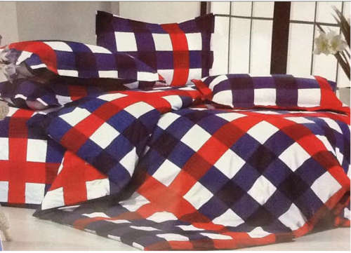 6 PIECE QUEEN SIZE COTTON FEEL DUVET COVER SET A MUST HAVE