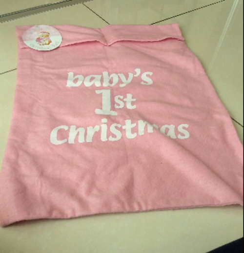 BABY'S 1ST CHRISTMAS BAG