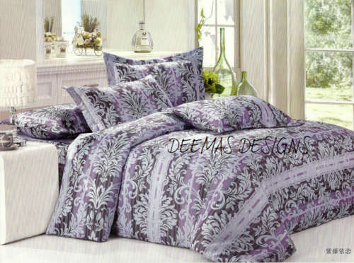 6 PIECE QUEEN SIZE COTTON FEEL DUVET COVER SET A MUST HAVE