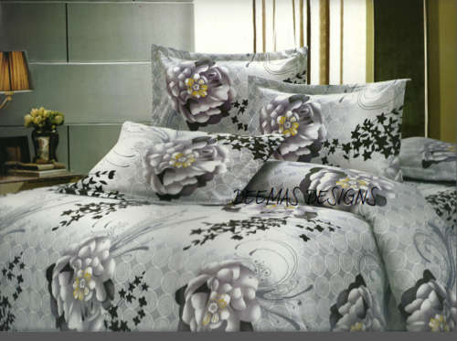 6 PIECE QUEEN SIZE COTTON FEEL DUVET COVER SET A MUST HAVE