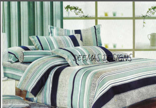 6 PIECE QUEEN SIZE COTTON FEEL DUVET COVER SET A MUST HAVE