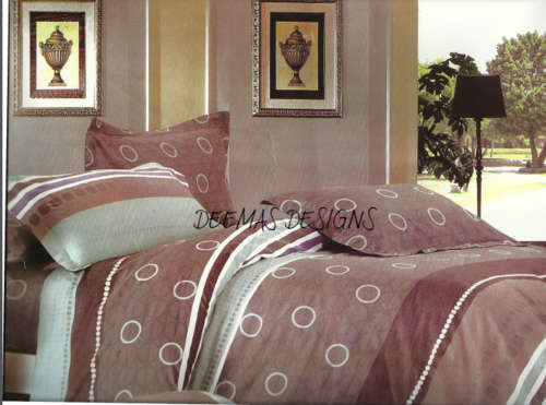 6 PIECE QUEEN SIZE COTTON FEEL DUVET COVER SET A MUST HAVE
