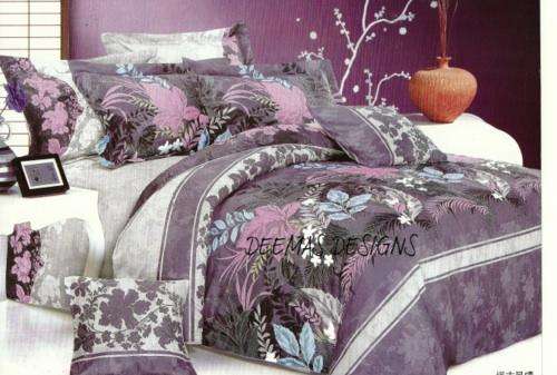 6 PIECE QUEEN SIZE COTTON FEEL DUVET COVER SET A MUST HAVE