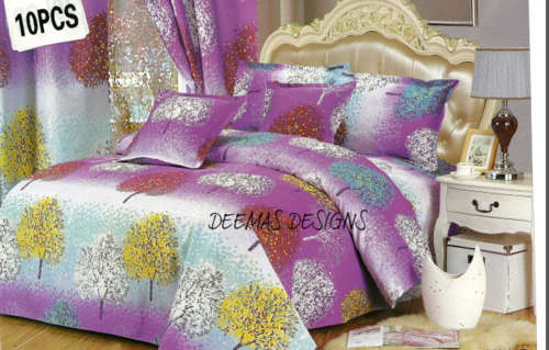 10 PIECE DOUBLE DUVET COVER SET A MUST HAVE
