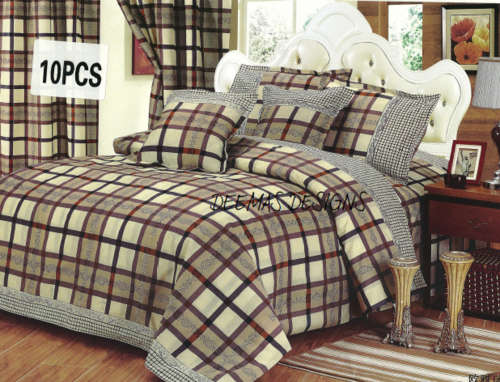 8 PIECE DOUBLE DUVET COVER SET A MUST HAVE