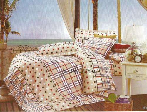 6 PIECE QUEEN SIZE COTTON FEEL DUVET COVER SET A MUST HAVE