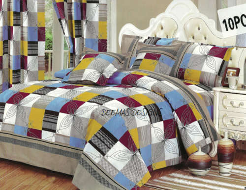 8PIECE DOUBLE DUVET COVER SET A MUST HAVE