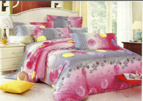 6 PIECE QUEEN SIZE COTTON FEEL DUVET COVER SET A MUST HAVE