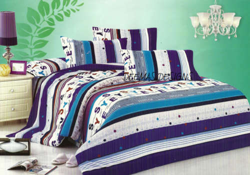 6 PIECE QUEEN SIZE DUVET COVER SET A MUST HAVE