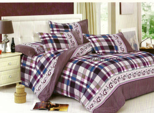 6 PIECE QUEEN SIZE COTTON FEEL DUVET COVER SET A MUST HAVE