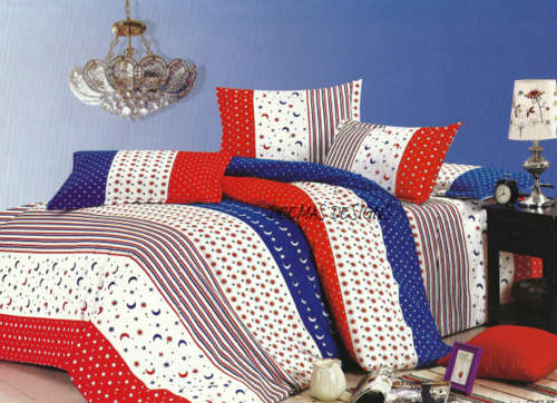 6 PIECE QUEEN SIZE COTTON FEEL DUVET COVER SET A MUST HAVE