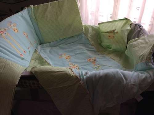 5 PIECE COT QUILT SET