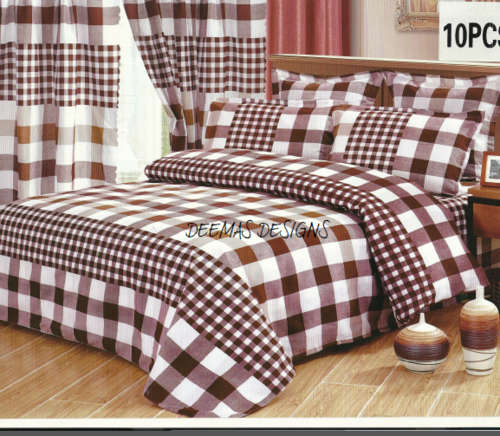 8 PIECE DOUBLE DUVET COVER SET A MUST HAVE
