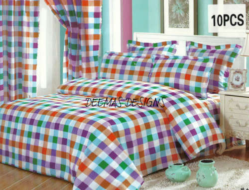 8 PIECE DOUBLE DUVET COVER SET A MUST HAVE