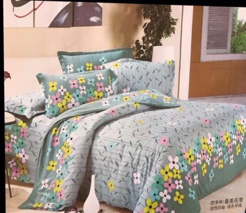 6 PIECE QUEEN SIZE COTTON FEEL DUVET COVER SET A MUST HAVE