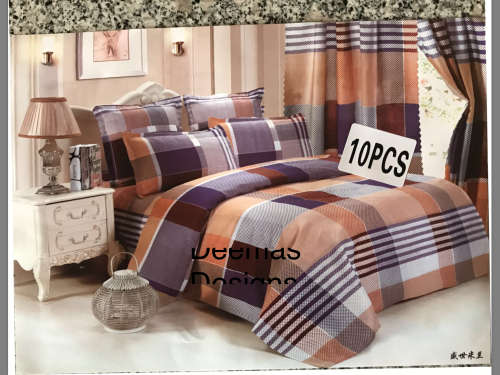 8 PIECE DOUBLE SIZE DUVET COVER SET A MUST HAVE