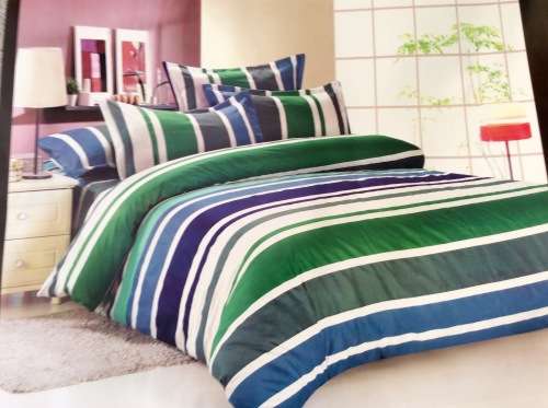 6 PIECE QUEEN SIZE COTTON FEEL DUVET COVER SET A MUST HAVE