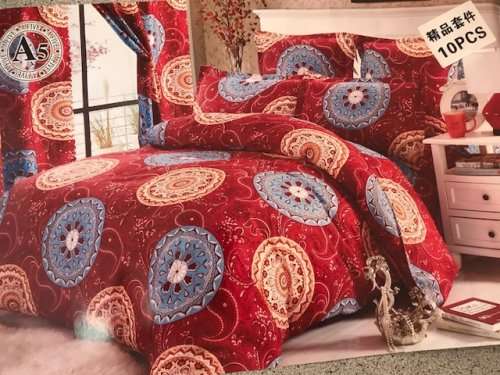 8 PIECE DOUBLE DUVET COVER SET A MUST HAVE