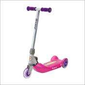 PINK BARBIE FOLD UP PUSH SCOOTER!!!!!!!!!!!!!!