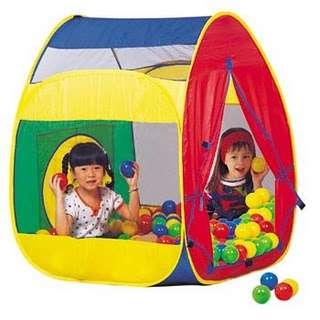POP UP PLAY TENT REALY FUN!!!!!!!! A GREAT GIFT!!!!