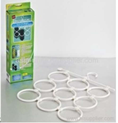 THE PERFECT HANGER FOR TIES AND SCARVES !!!!!!! A MUST HAVE!!! AS SEEN ON TV