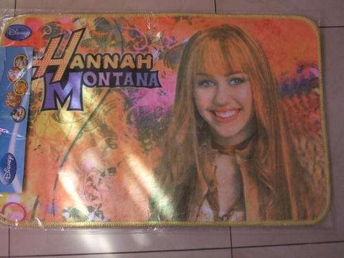 HANNAH MONTANA FLOOR MAT!!!! A MUST HAVE!!!