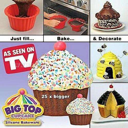 BIG TOP CUPCAKE!!!! AS SEEN ON TV