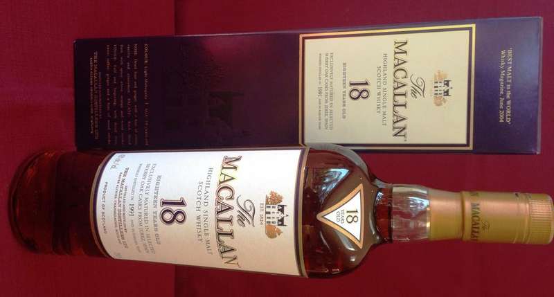 The MACALLAN Higland Single Malt Scotch Whisky - 18 Years Old