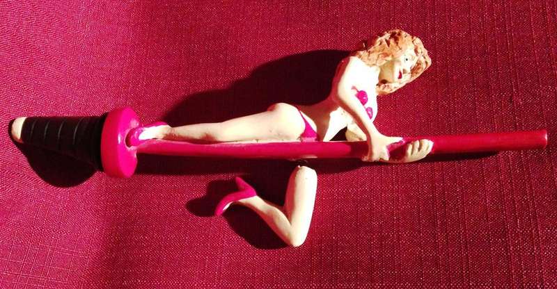 Collectable Pole Dancer Wobble - Bottle Stopper