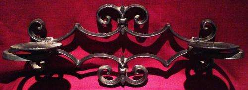 Cast Iron Wall Mounting Ã¢ÂÂ Candle Holder