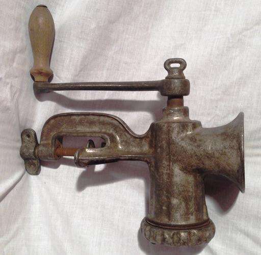 Antique Standard Werk #5 Meat Grinder, Austrian Sausage, Hamburger, Food Chopper