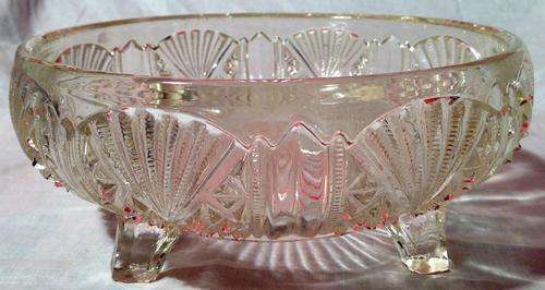 Vintage Crystal Large Bowl