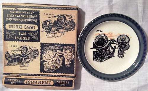 Vintage Wade Veteran Car Series Plate - Series 1 (No. 1) "1899 Benz"