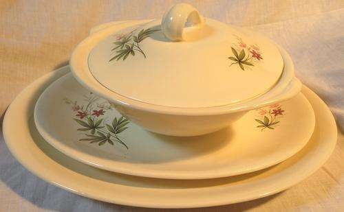 Vintage Grindley Flower Hall China 4 Piece