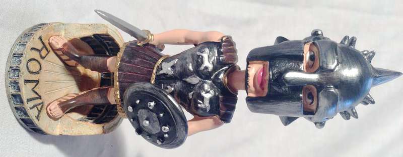 Collectable Roman Empire Bobble Head Figurine