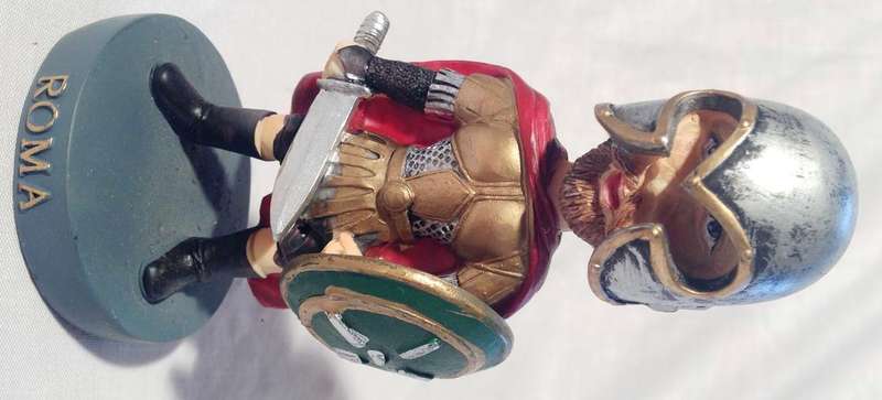Collectable Roman Empire Bobble Head Figurine