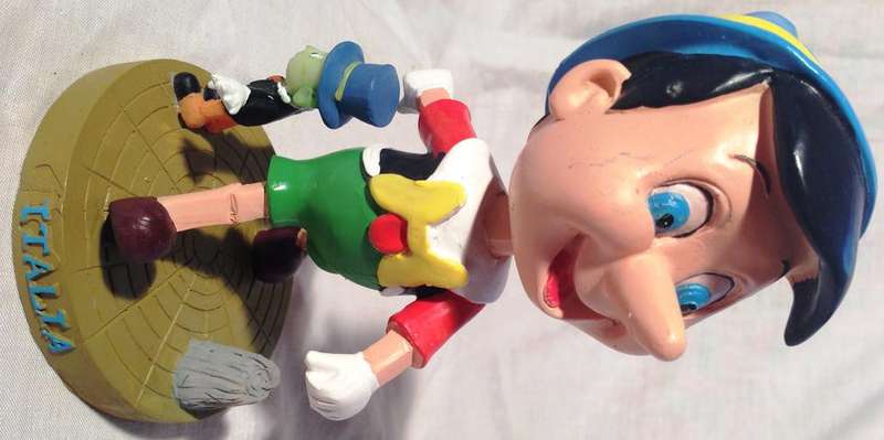 Collectable Pinocchio Bobble Head Figurine