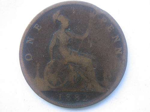 Great Britain.Old 1882 Penny.