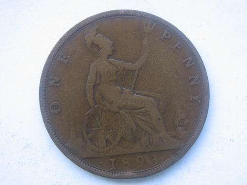 Great Britain.Old 1893 Penny.