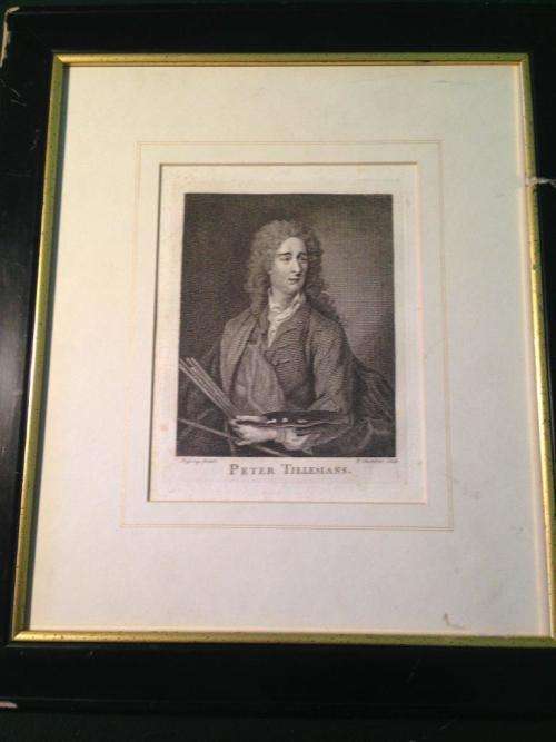 PETER TILLEMANS ENGRAVED BY THOMAS CHAMBARS (HIGHLY COLLECTIBLE)