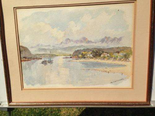 WOW!! FAMOUS SA ARTIST MICHAEL CROESER WATERCOLOUR
