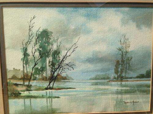 ANOTHER STUNNING WATER COLOUR BY FAMOUS S.A.ARTIST ROBERT HABER