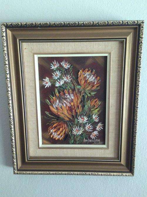 STUNNING OIL PAINTING BY SOUTH AFRICAN ARTIST ANN DONALDSON