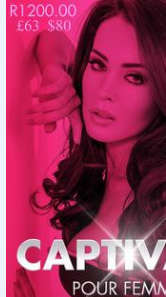 CAPTIVATE POUR FEMME from London *worth R1200