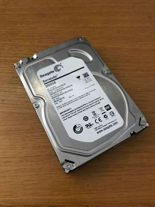 3 TB Seagate Hard Drive