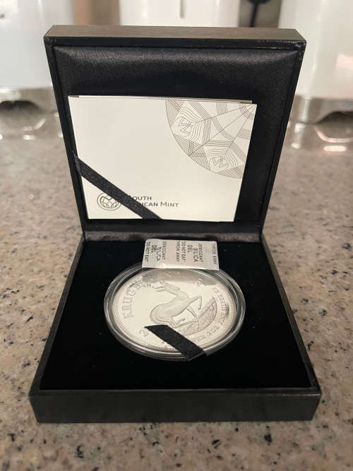 2020 Silver Proof Krugerrand (Cert-5142 ) 2 oz