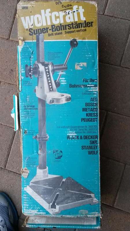 DRILL PEDESTAL  WOLFCRAFT