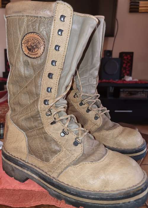 Inyathi Conservation Buffalo leather Boots
