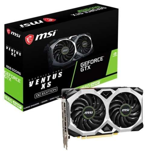 MSI Nvidia GeForce GTX 1660 SUPER Ventus X OC 6GB 192-BIT Graphics Card