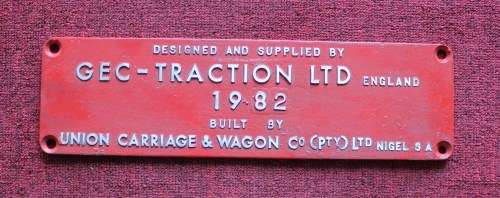 Railway Plates